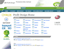 Tablet Screenshot of profitdesign.sk